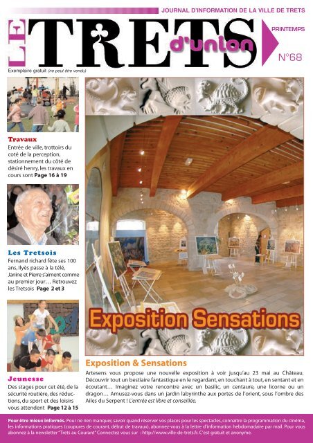 Exposition Sensations Mairie De Trets Fr