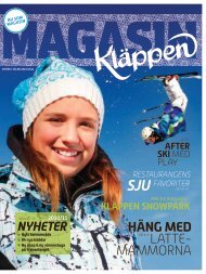 KlÃ¤ppen Snowpark - Hyttespecialisten