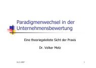 Dr. Volker Metz (EnBW AG, 16.11.2007) - wuestemann