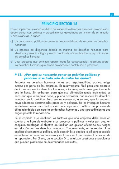 la responsabilidad de las empresas de respetar los derechos ...