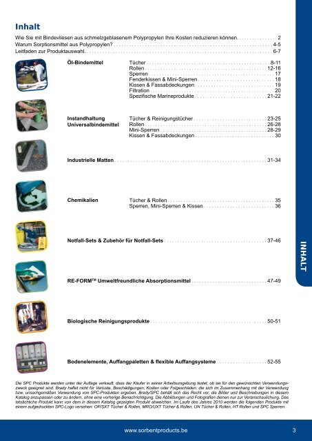 SPC Sorptionsmittel - waltrup