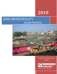 JINJA CITY PROFILE - SDINet.org - Shack/Slum Dwellers International