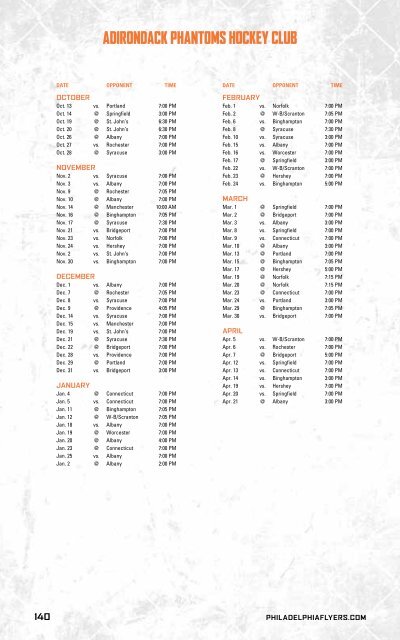 flyers media guide - Philadelphia Flyers