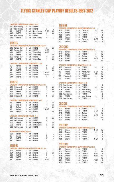 flyers media guide - Philadelphia Flyers