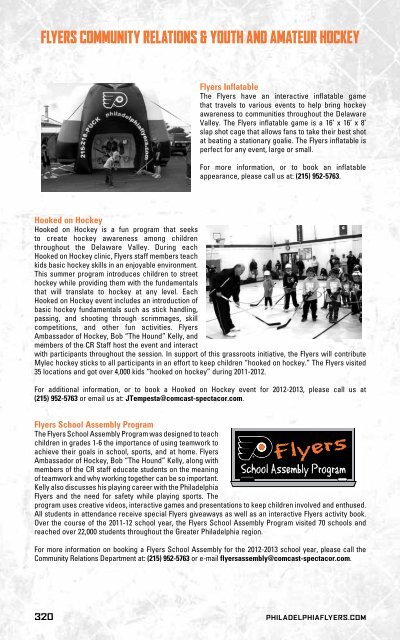 flyers media guide - Philadelphia Flyers