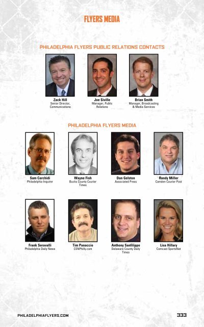 flyers media guide - Philadelphia Flyers