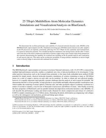 25 Tflop/s Multibillion-Atom Molecular Dynamics ... - CiteSeerX