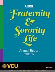 Fraternity and Sorority Life Annual Report - University Student ...