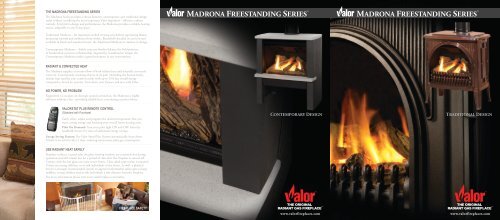 Madrona Freestanding Stove Valor