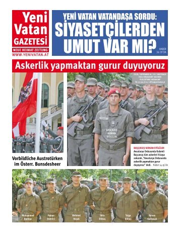 haber - Yeni Vatan Gazetesi Online