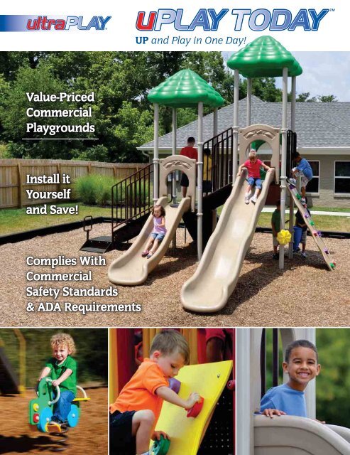 Value-Priced Commercial Playgrounds Complies With Commercial ...