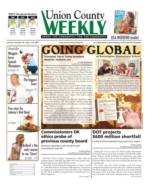 Union County - Carolina Weekly Newspapers