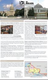 USUF Background Brochure - US-Ukraine Foundation