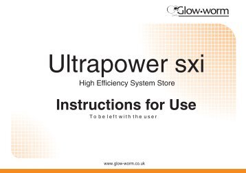 Glowworm-Ultrapower-sxi-170-User-manual - BHL.co.uk