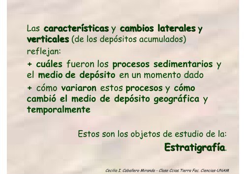 Procesos Sedimentarios