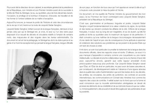 PrÃ©sentation du colloque avec biographie et bibliographie de Senghor