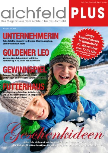 Aichfeld Plus Magazin November 2014