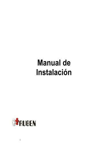 Manual Instalacion RUBEN v1.2 - Sistema de Registro de Visitas