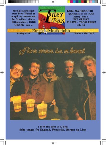 Katalog nr 90 - Velkommen til Etnisk Musikklubb
