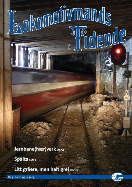 Les hele bladet i pdf-format - Norsk Lokomotivmannsforbund