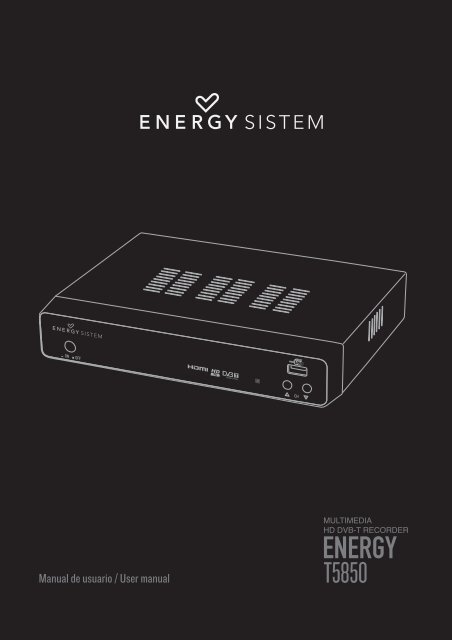 Manual de Usuario - Energy Sistem