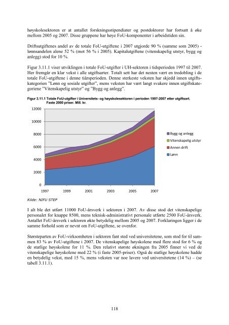 Tilstandsrapport for hÃ¸yere utdanningsinstitusjoner 2009 - DBH