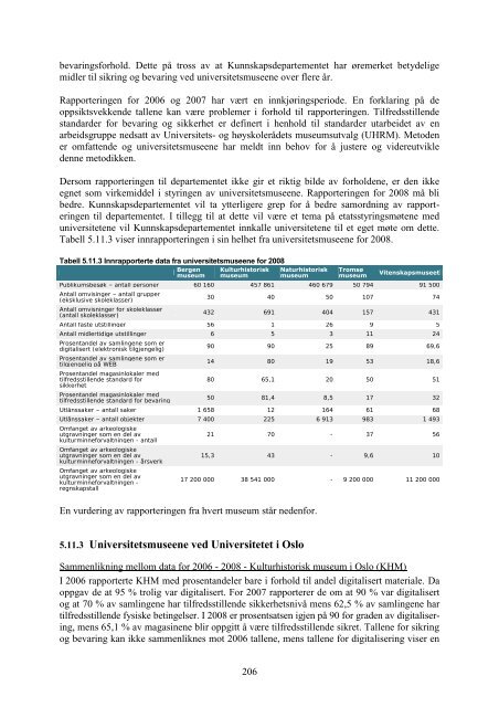 Tilstandsrapport for hÃ¸yere utdanningsinstitusjoner 2009 - DBH