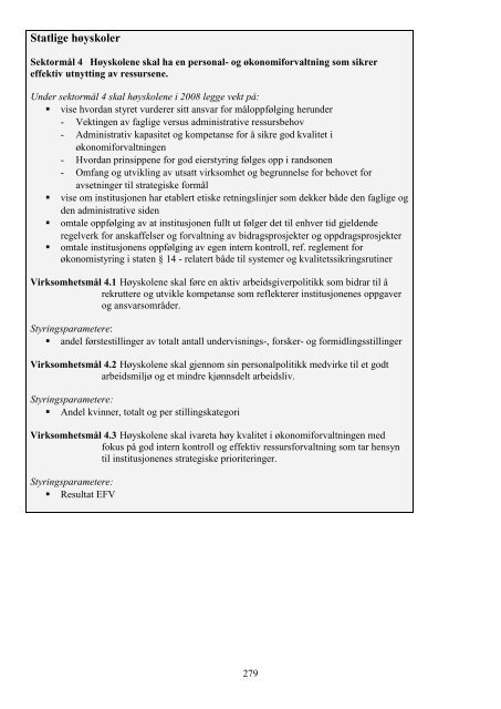 Tilstandsrapport for hÃ¸yere utdanningsinstitusjoner 2009 - DBH