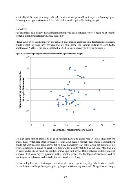 Tilstandsrapport for hÃ¸yere utdanningsinstitusjoner 2009 - DBH