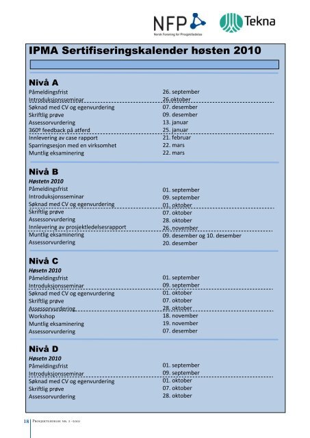 Last ned pdf av nummeret her - Norsk senter for prosjektledelse