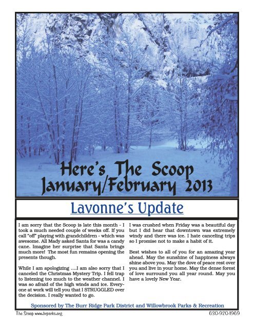 January February_Layout 1 - the Burr Ridge Park District