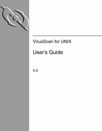 User's Guide - McAfee