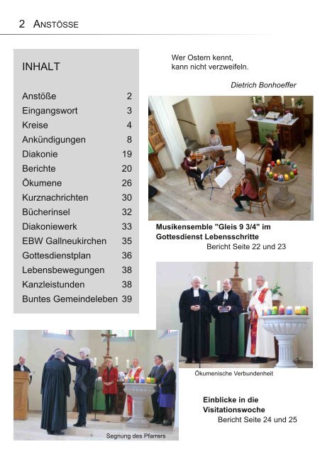 April/Mai2013 - Evangelische Pfarrgemeinde Gallneukirchen