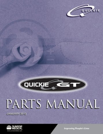 Complete Parts Manual - Quickie-Wheelchairs.com