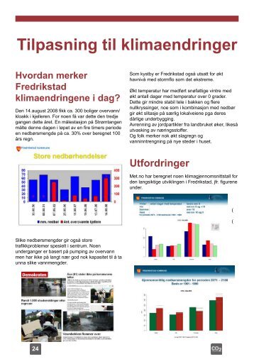 Tilpasning til klimaendringer - Fredrikstad kommune