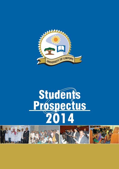Download 2014 Prospectus - University of Limpopo