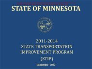 STATE OF MINNESOTA - Minnesota State Legislature