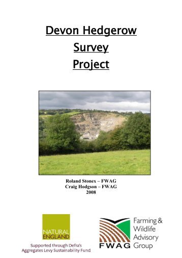 Devon hedgerow project - Hedgelink