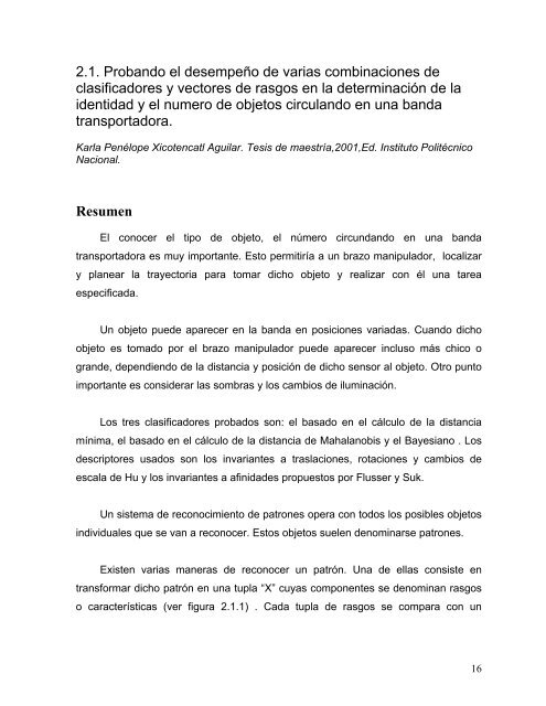 Reporte de actividades del proyecto de InvestigaciÃ³n en ...