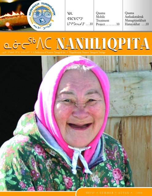 Naniiliqpita Magazine â Summer 2006 - Nunavut Tunngavik Inc.
