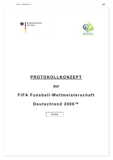 WM 2006-Abschlussbericht der Bundesregierung - des ...