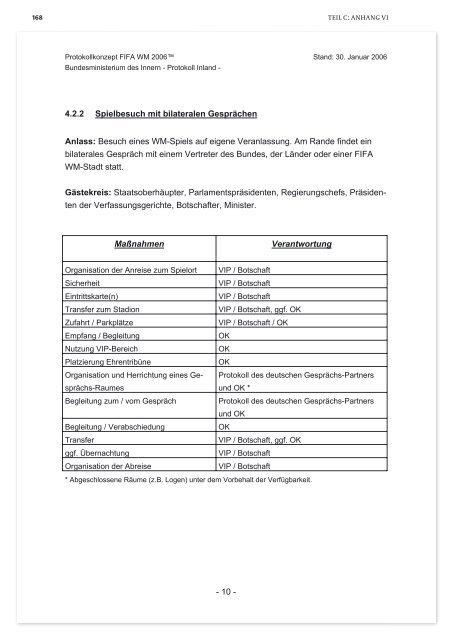 WM 2006-Abschlussbericht der Bundesregierung - des ...