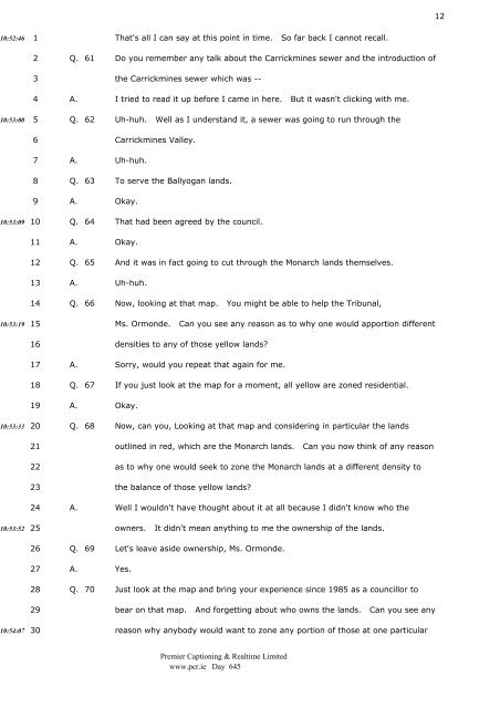 3 4 CHAIRMAN: Good morning, Ms. Dillon. 5 6 - The Tribunal of ...