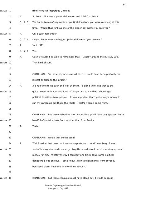 3 4 CHAIRMAN: Good morning, Ms. Dillon. 5 6 - The Tribunal of ...