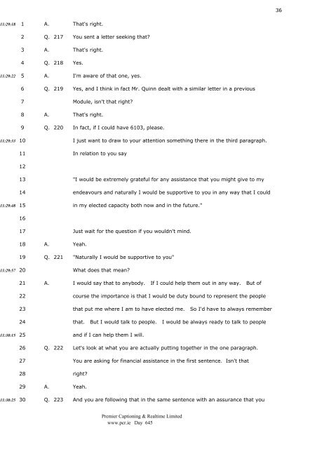 3 4 CHAIRMAN: Good morning, Ms. Dillon. 5 6 - The Tribunal of ...