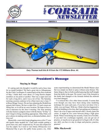 newsletter - The Craig Hewitt Chapter, IPMS Phoenix