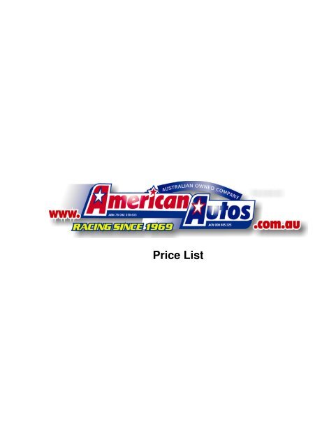 price-list-american-auto-parts