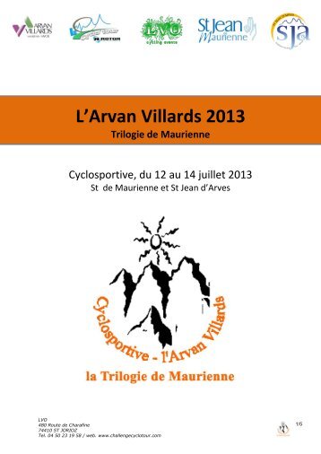 Disponible ici - Le Cyclo'Tour