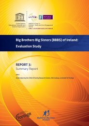 Big Brother Big Sister Report 3 - Foroige