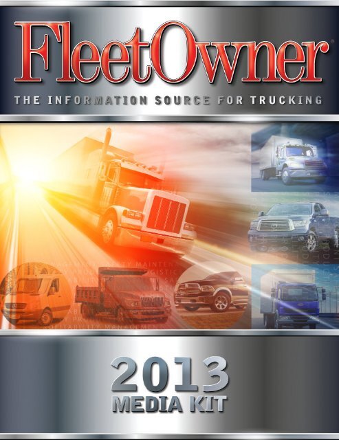 2013 Media Kit - Fleet Owner